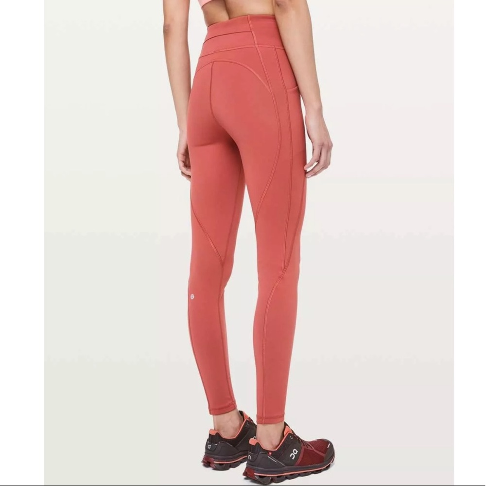 LULULEMON Time To Sweat Leggings Side Pockets
